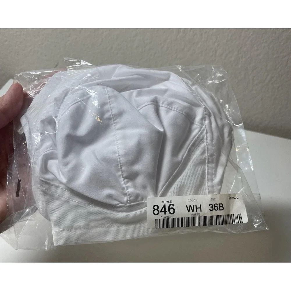 Retro Vtg NOS‎ White Exquisite Form Pointy Bullet Bra 36 B Pinup Girl  NIP New